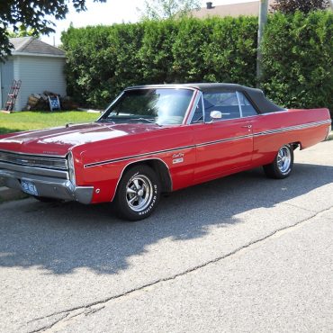 Dulac_Daniel_Ancienne Lorette_Plymouth Fury III convertible 1968