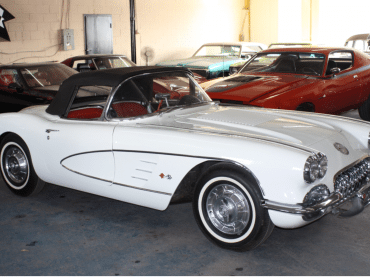 Jacques Hamel, VIctoriaville, Chevrolet Corvette 1958