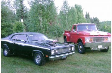 Mario Beauchamp, Mont-Laurier, Plymouth Duster 1971 et Ford F100 1963