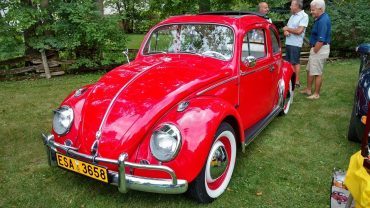 Rejean Rheault, Saint-Rosaire, Volkswagen Beetle rag top 1958