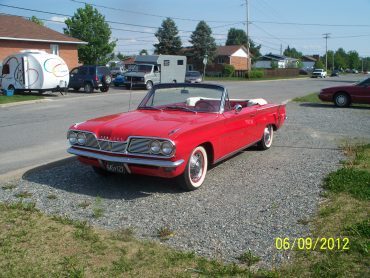 Yvon Tourangeau, Val D'Or. Pontiac Tempest 1962