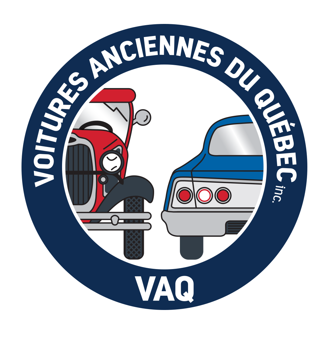 Clubs de voitures du Québec LogoVAQ_rond